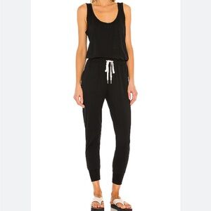 n:PHILANTHROPY x Revolve Black opal French terry cloth Jumpsuit Size S